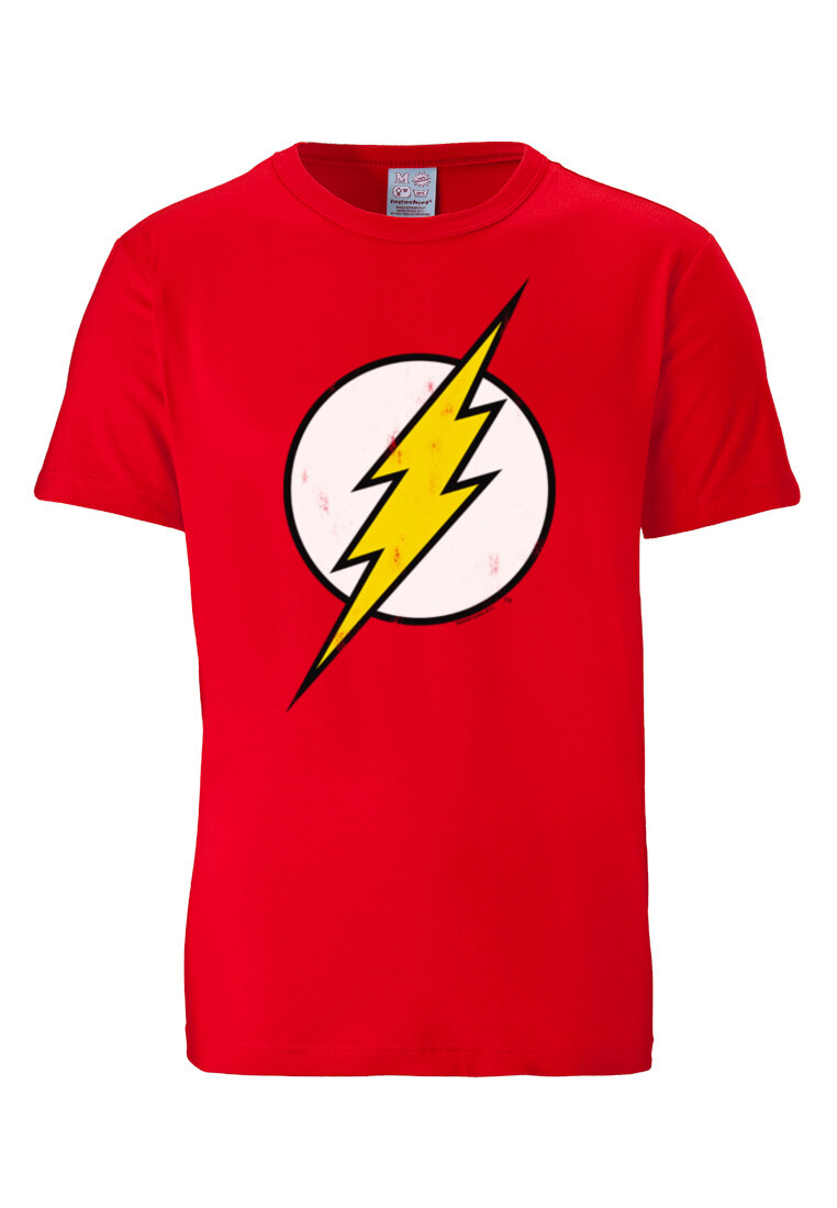 

Футболка Logoshirt Der Rote Blitz Logo DC Flash, красный