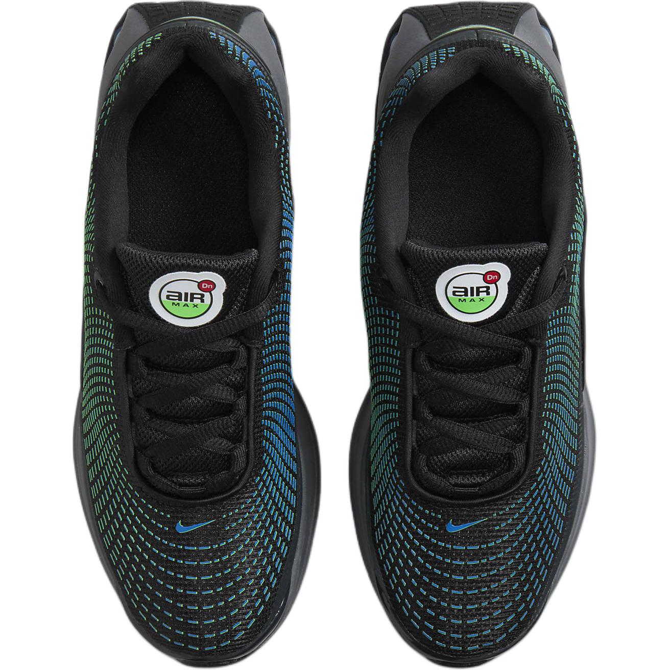 Nike Air Max Dn Low Детские кроссовки для бега Черные Зеленые Подростковые — фото 4