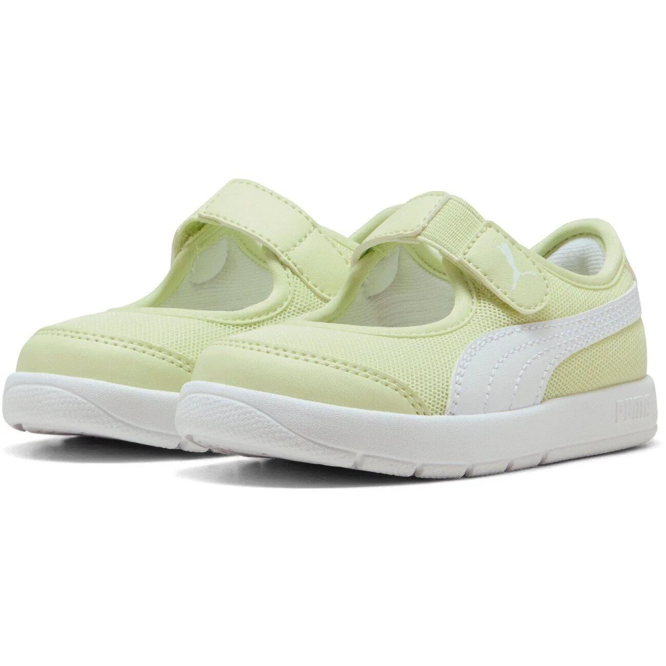 Детские кроссовки Puma Courtflex V3 Lina V Inf, Grun — фото 3