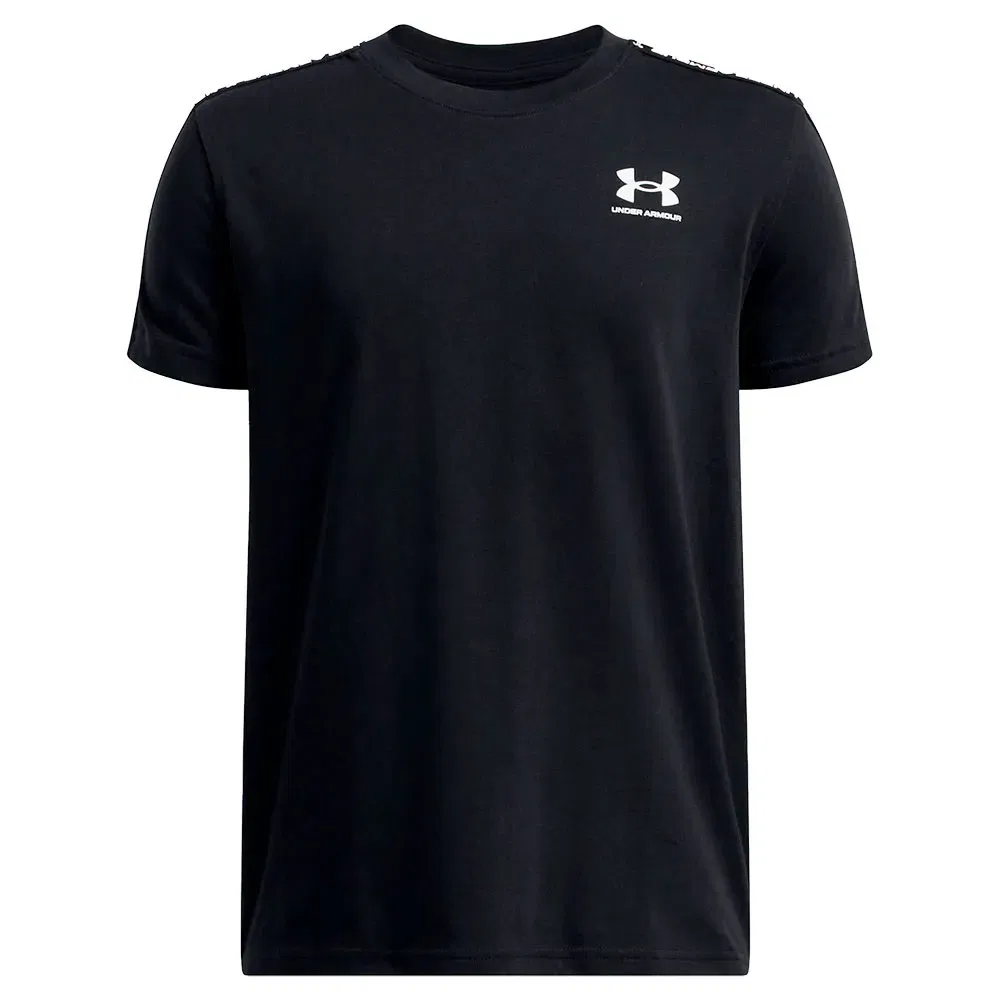 Детская футболка с коротким рукавом Sportstyle Taped Under armour, Black