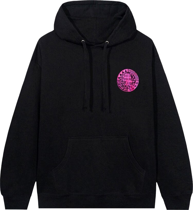 

Худи Anti Social Social Club Level 8 Hoodie 'Black', черный