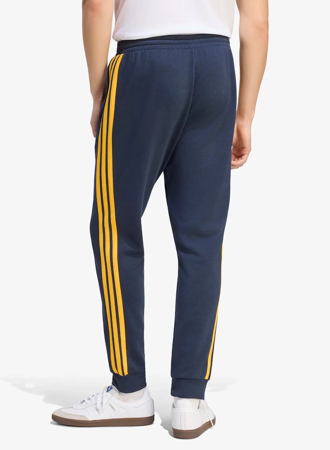 Штаны с регулируемым шнурком Real Madrid DNA Adidas, серый — фото 2