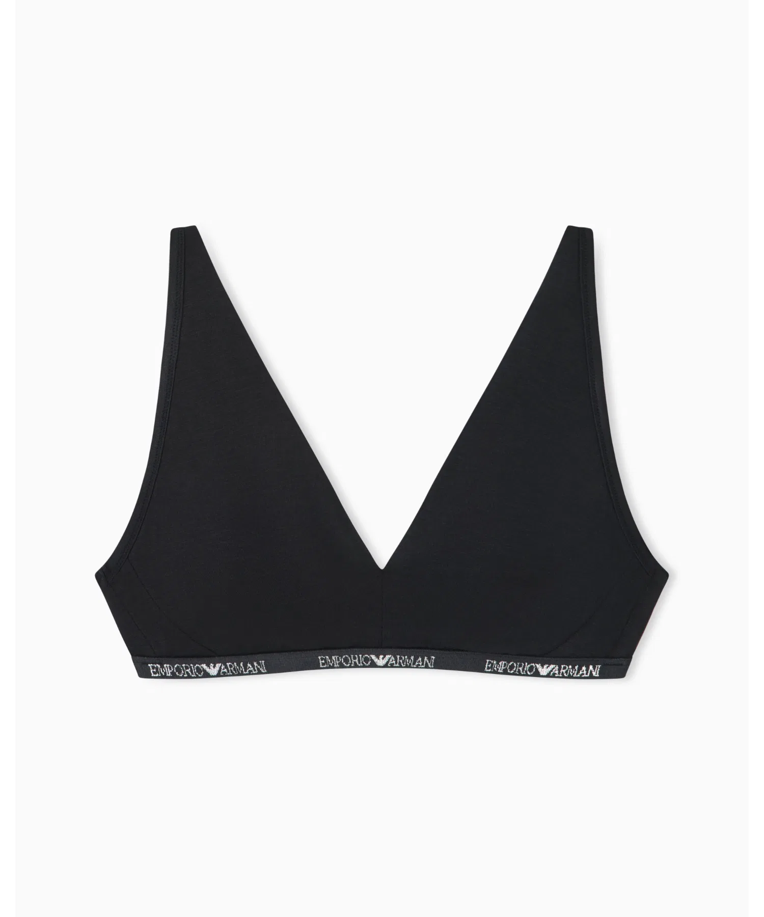 <Эксклюзивно онлайн> [Emporio Armani] ASV Essential Padded Bralette Jersey Logo