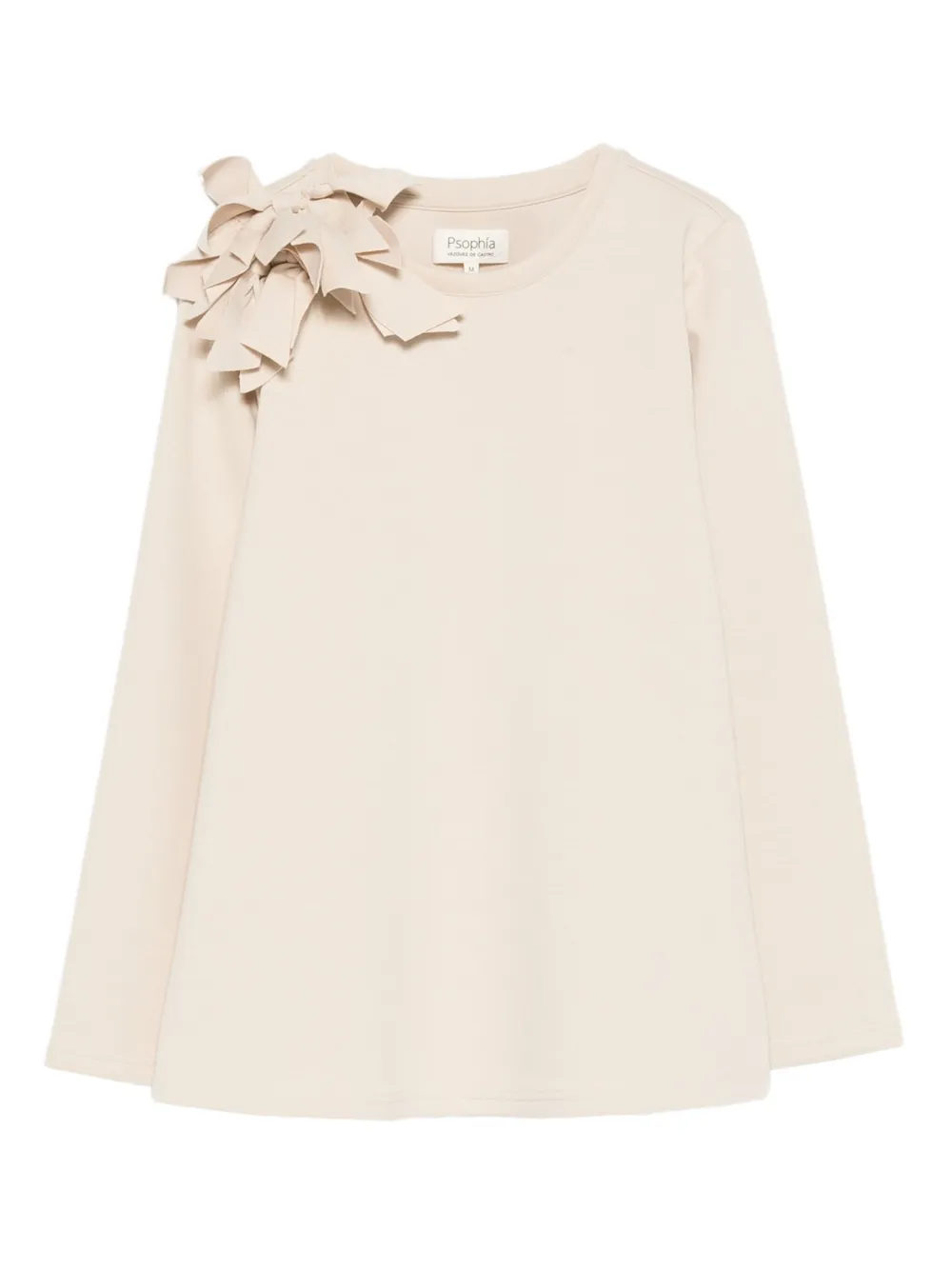 

Футболка с бантом Psophia, белый