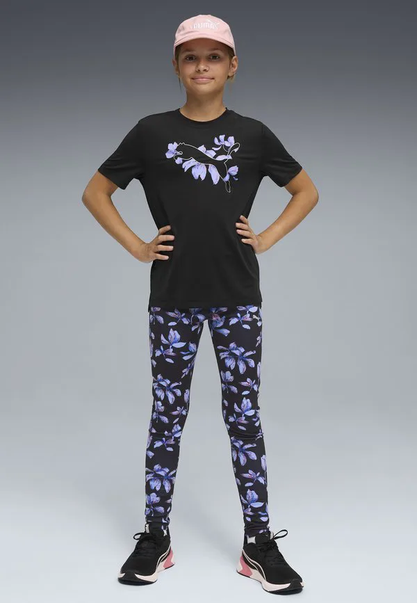 Футболка с графическим принтом и логотипом программы обучения essentials Puma, Black