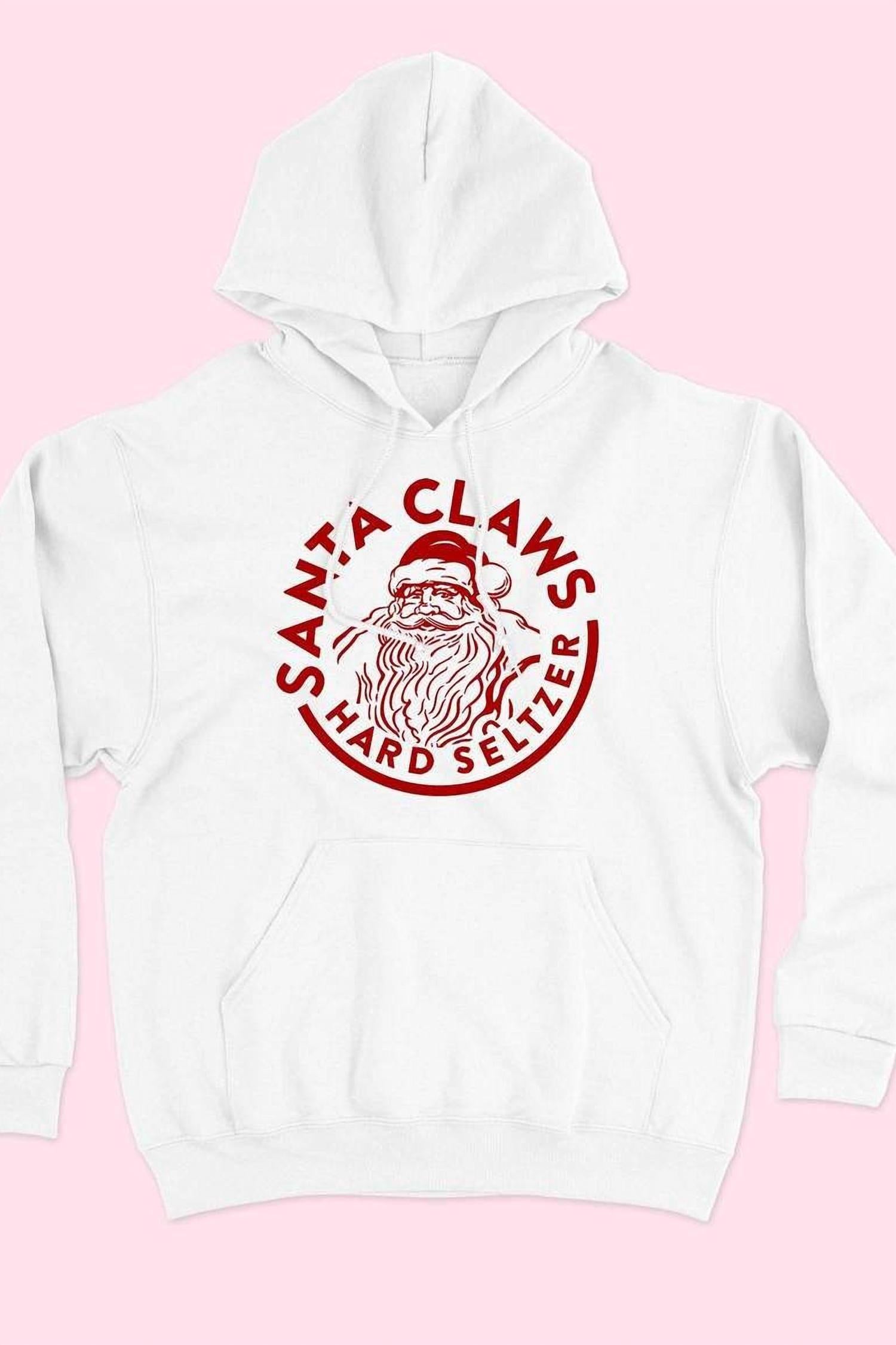 

Свитшот Santa Claws в бело-красном цвете ALPHIA