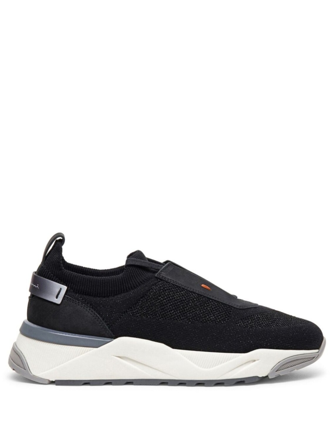 

Santoni кроссовки Runner, черный