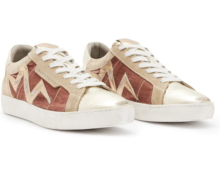 

Кроссовки AllSaints Sheer Bolt Sneakers, розовый