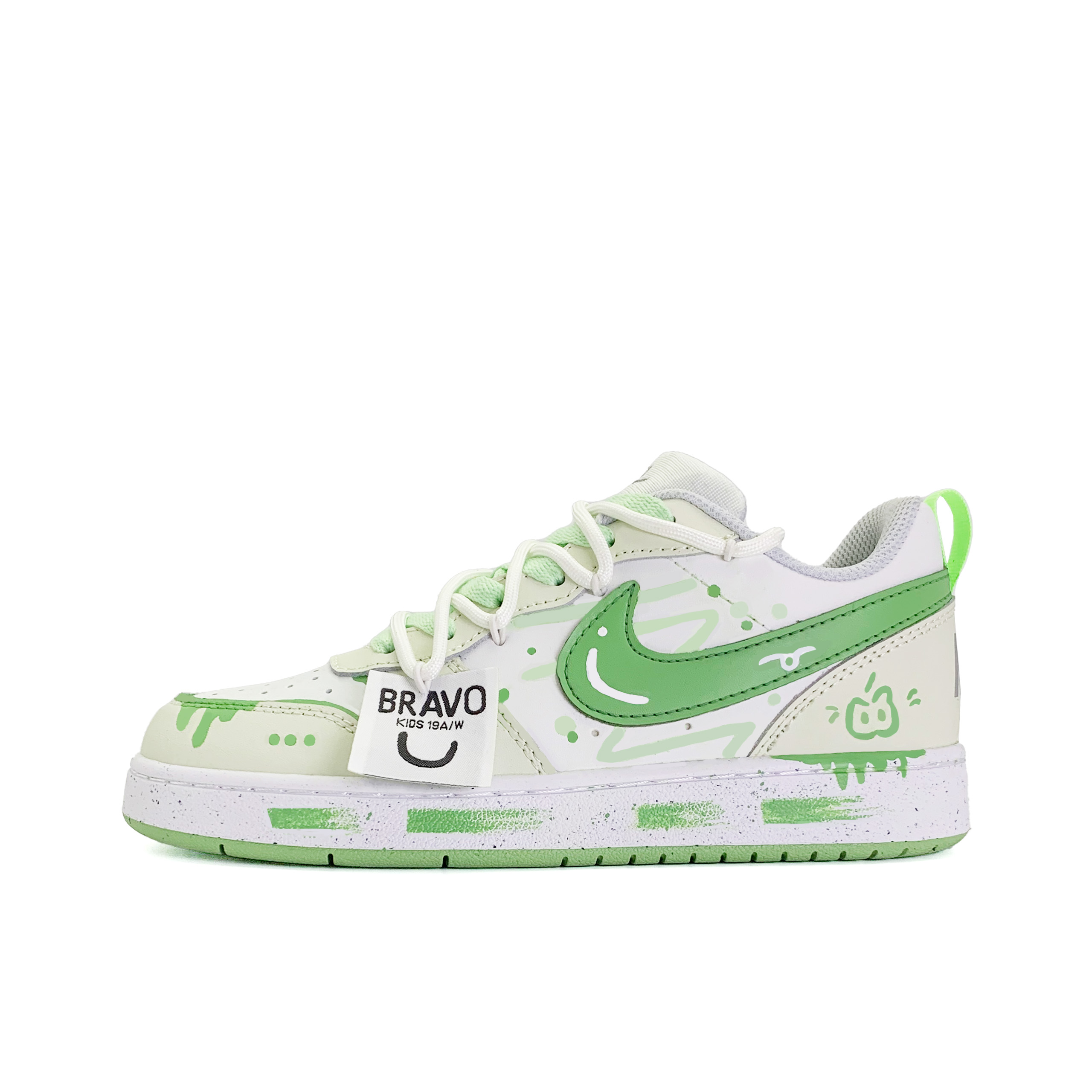

Детские скейтерские кеды Court Borough Nike, черный