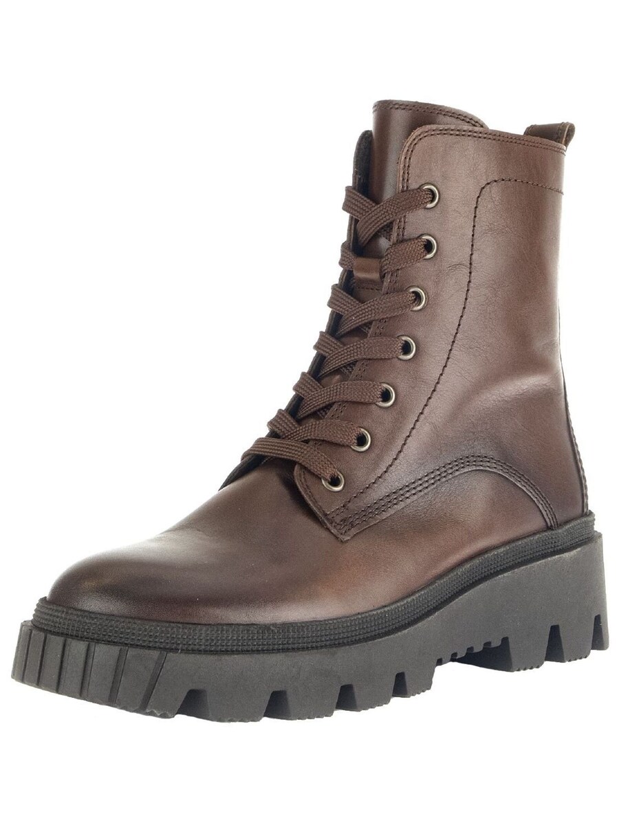 Ботильоны на шнуровке GABOR Lace-Up Ankle Boots, коричневый