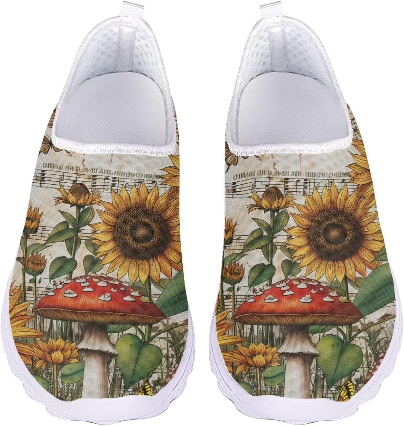 

Кроссовки Jeiento Slip On для женщин и мужчин с широким носком, легкие спортивные кроссовки из сетки, женские мягкие слипоны, желтый