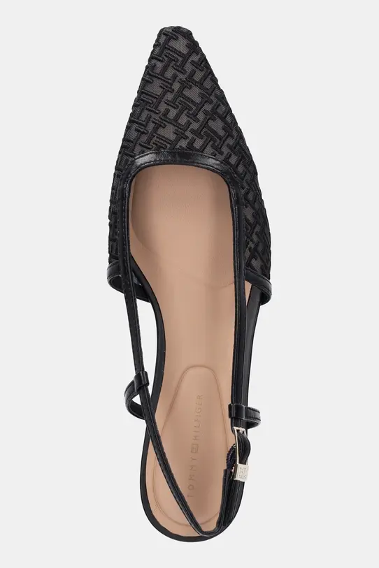 Туфли MONO SQUARED TOE KITTEN SLINGB Tommy Hilfiger, черный — фото 4