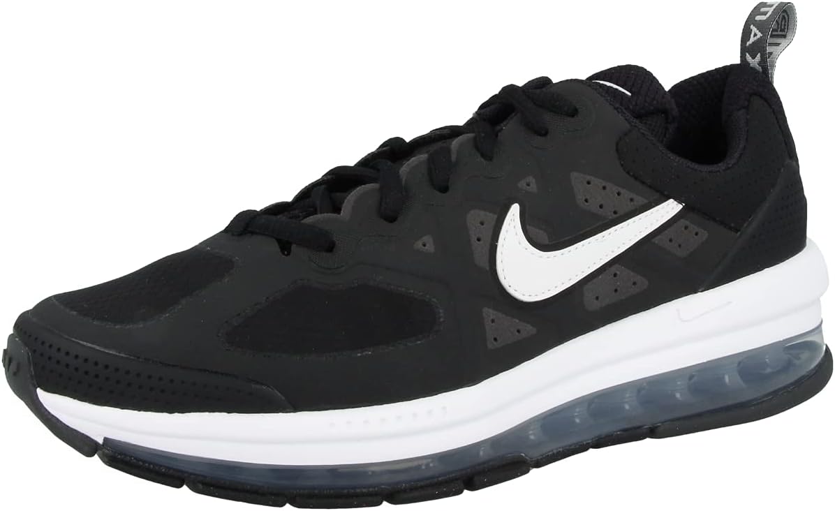 Баскетбольные кроссовки Nike Air Max Genome, белый/черный — фото 4