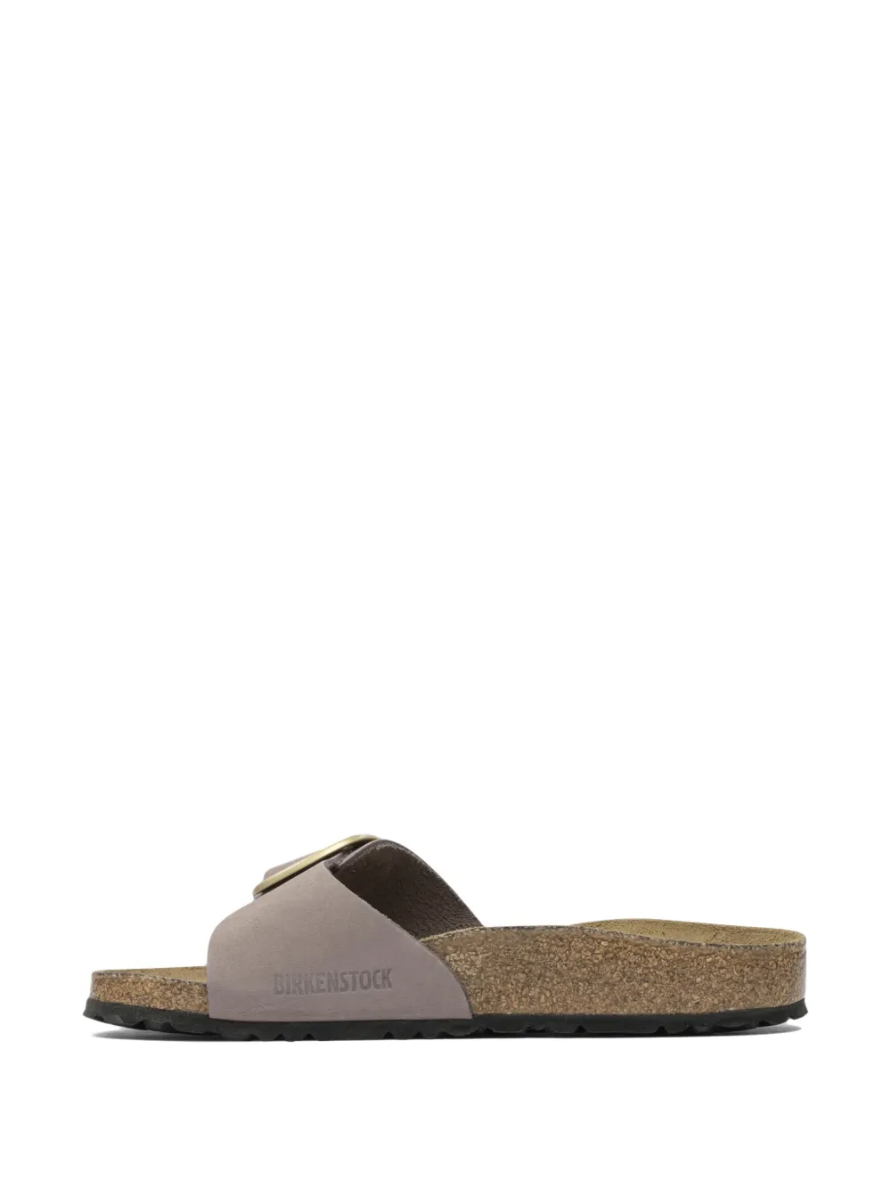 Сандалии Madrid Big Boucle из кожи BIRKENSTOCK, серый — фото 3