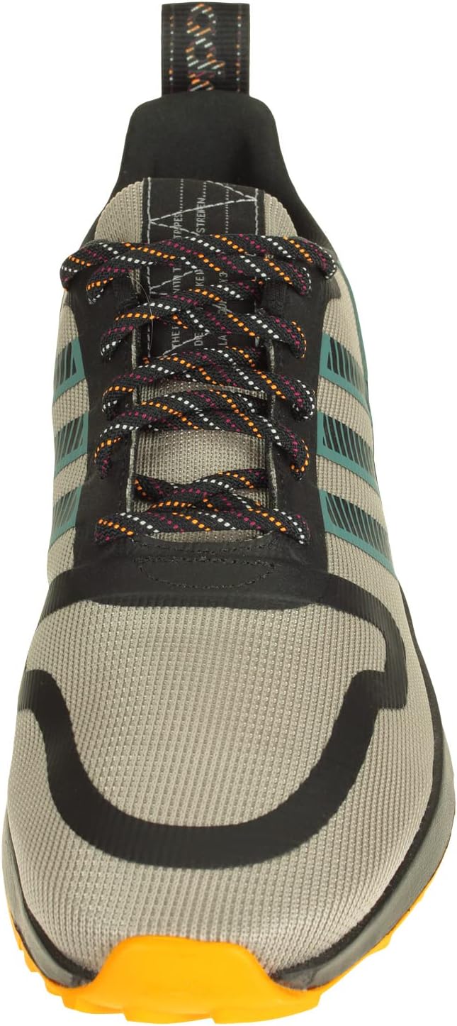 Мужские кроссовки для бега Adidas Originals Multix, светло-коричневый/изумрудный/оранжевый — фото 4