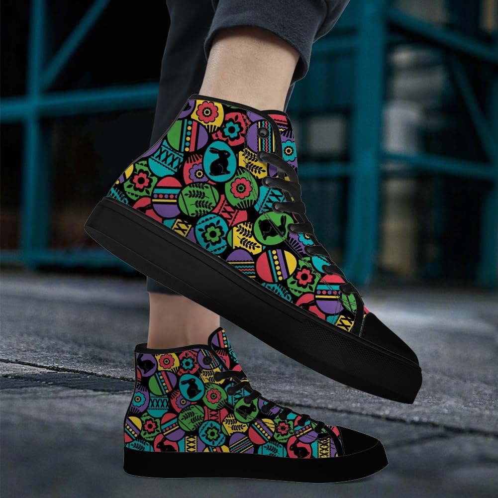 Высокие кроссовки на шнуровке для мужчин и женщин Chebing, 612 Multicolor — фото 2