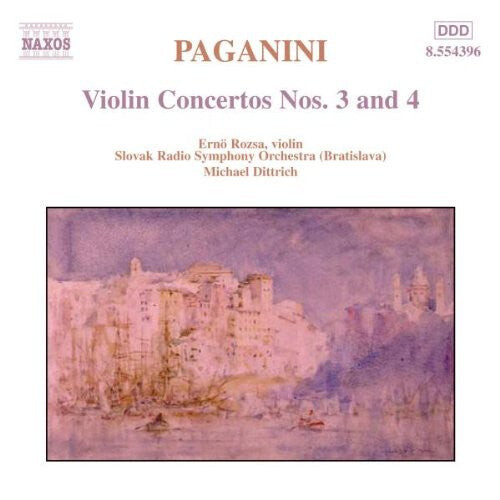 

CD диск Paganini / Rozsa / Dittrich / Slovak Radio So: Violin Concertos 3 & 4