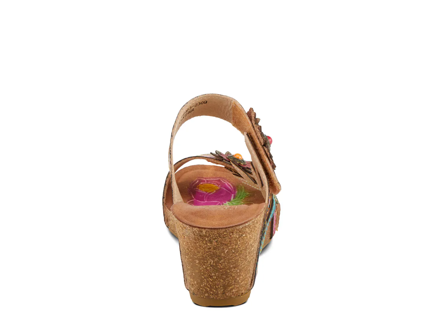 Сандалии Moai Wedge Sandal L'Artiste By Spring Step, цвет tanmulticolor — фото 4