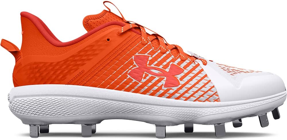 Under Armour мужские бейсбольные бутсы Yard Low Mt, Team Orange — фото 4