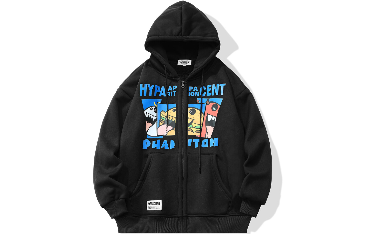 

Толстовка унисекс HYPASCENT, Черный (в комплекте сумка через плечо)