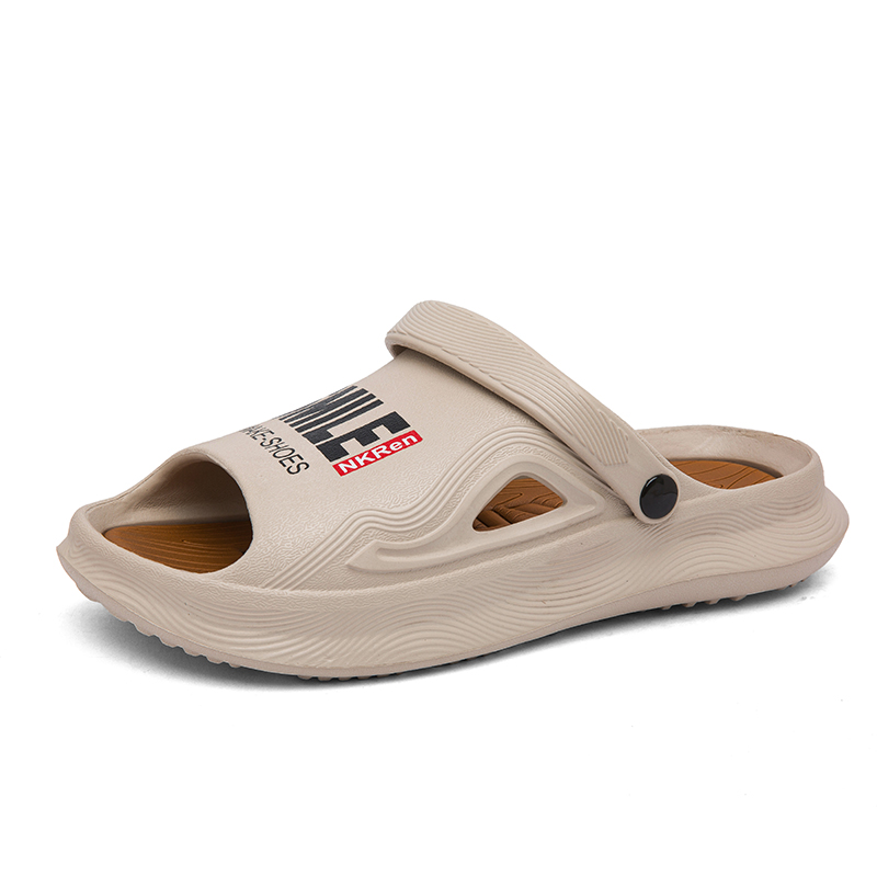 

Lanza Скользоустойчивые износостойкие шлепанцы EVA для мужчин - хаки коричневый, цвет Khaki Brown