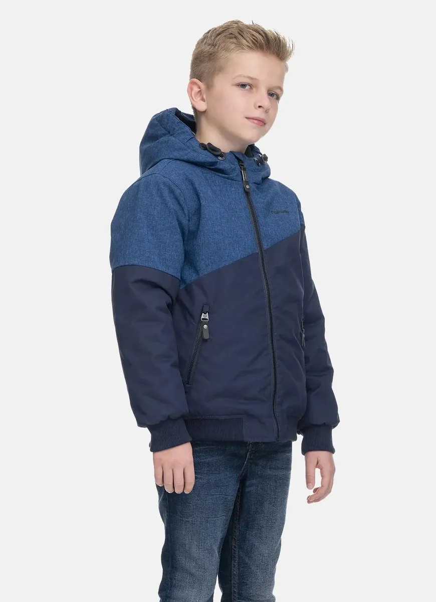 Зимняя куртка Ragwear "Jowell", с капюшоном, спортивная зимняя куртка для активного отдыха с капюшоном, цвет морской волны — фото 4