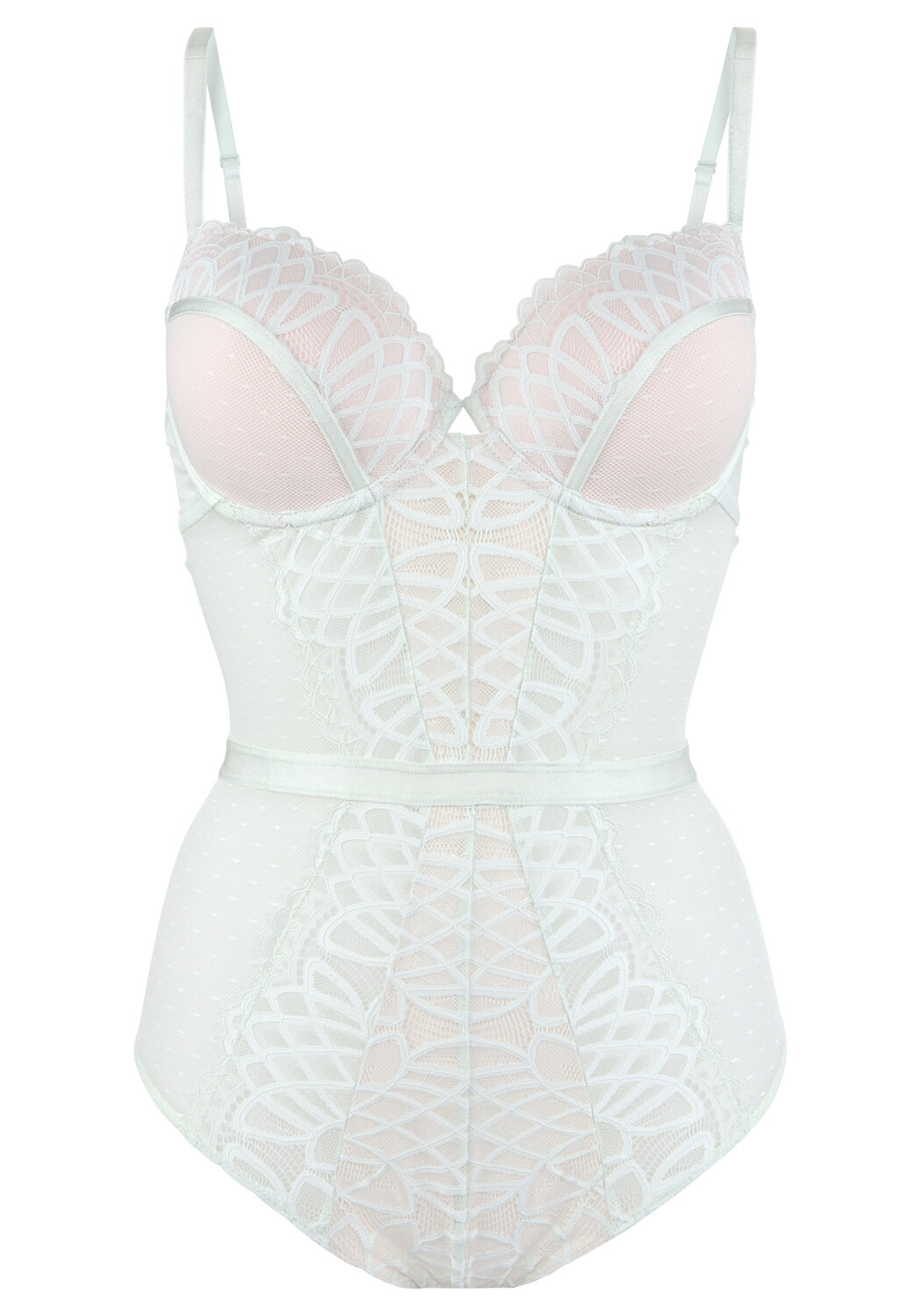 

Боди LASCANA, цвет mint puder