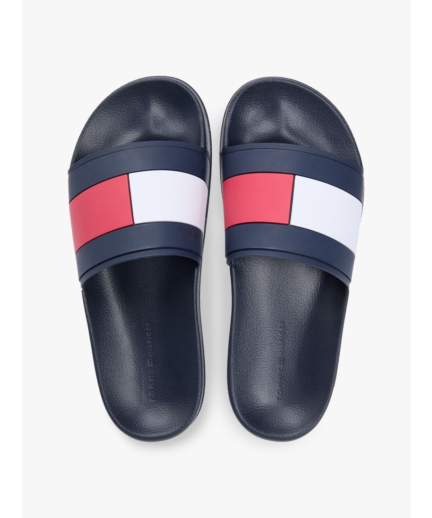Сандалии-шлепанцы Hilfiger Flag Pool Slide TOMMY HILFIGER, Navy DW5 — фото 2