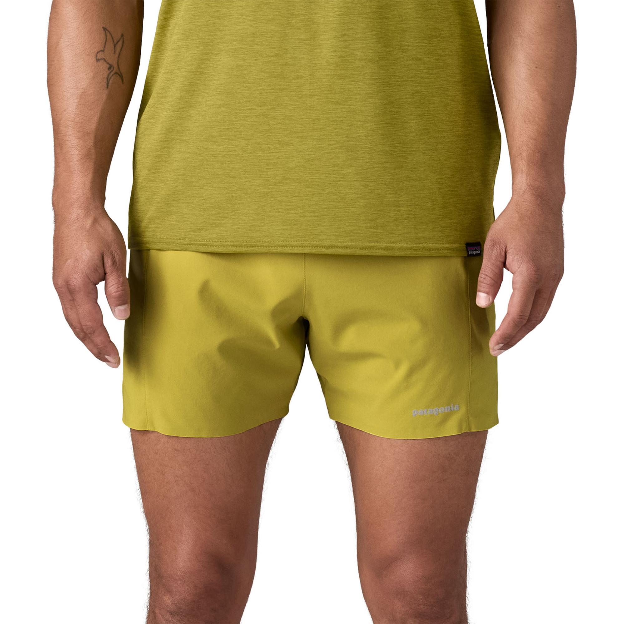 

Мужские шорты Strider Pro 5 дюймов Patagonia, Bundle Green