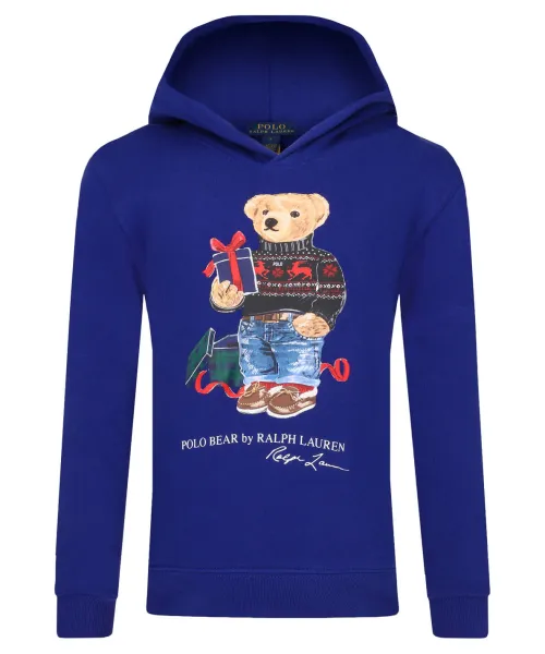 

Толстовка lspohoodm14 Regular fit Polo Ralph Lauren, синий