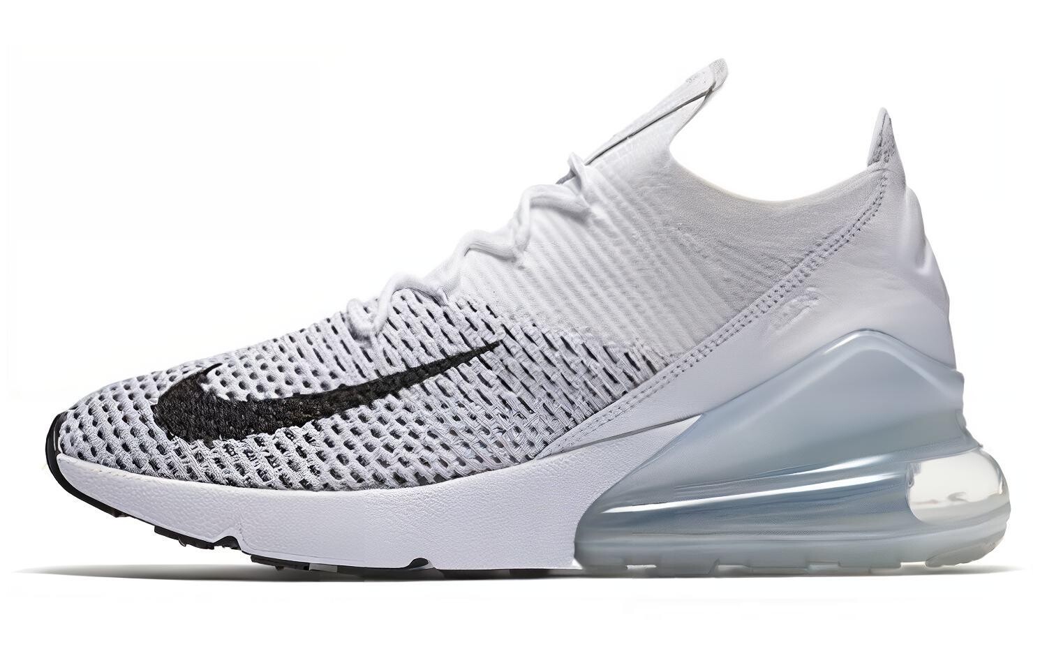 

Кроссовки Nike Air Max 270 Flyknit White Black Women's