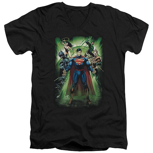 

Футболка с коротким рукавом justice league of america power burst Licensed Character