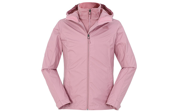 

Ветровки женские фуксия The North Face, цвет Rose Red
