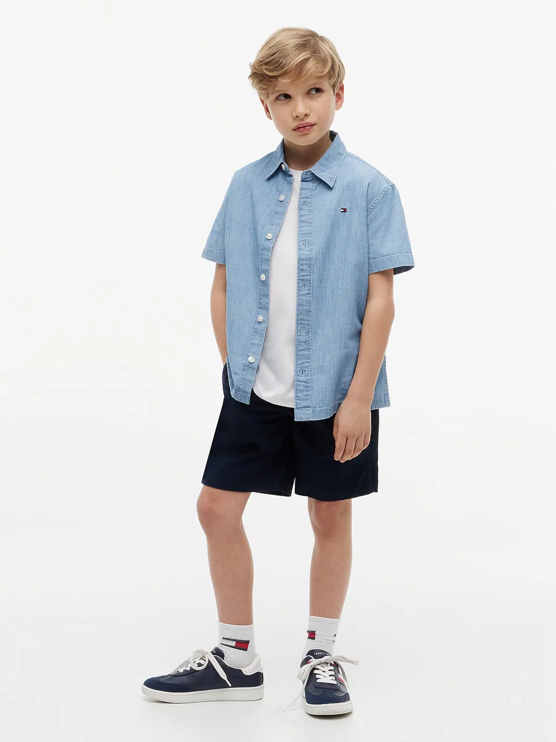 Свободные брюки - незаменимый элемент гардероба. Tommy Hilfiger, Navy — фото 3