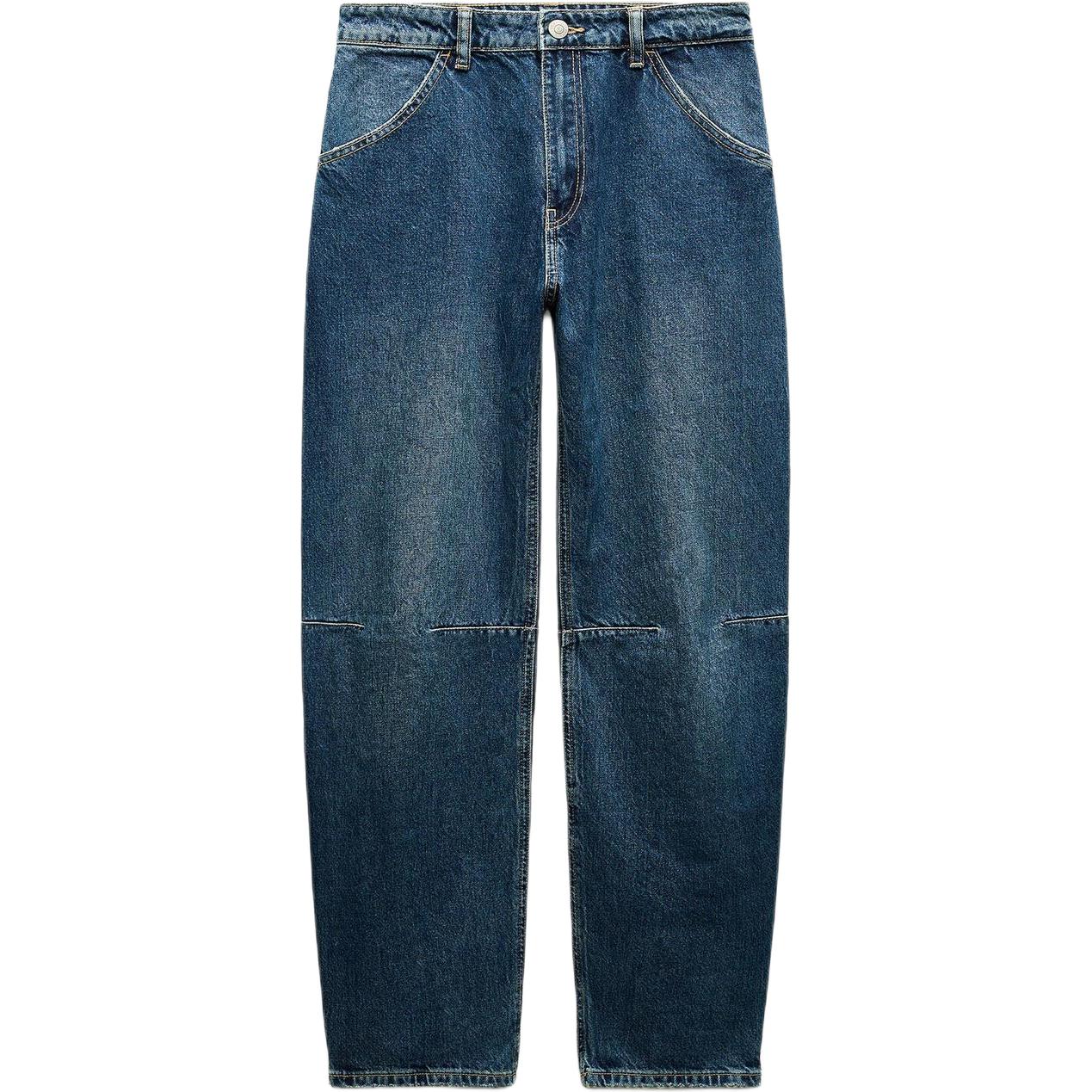 Футболка Trf Jeans Women's Marine Blue ZARA — фото 2