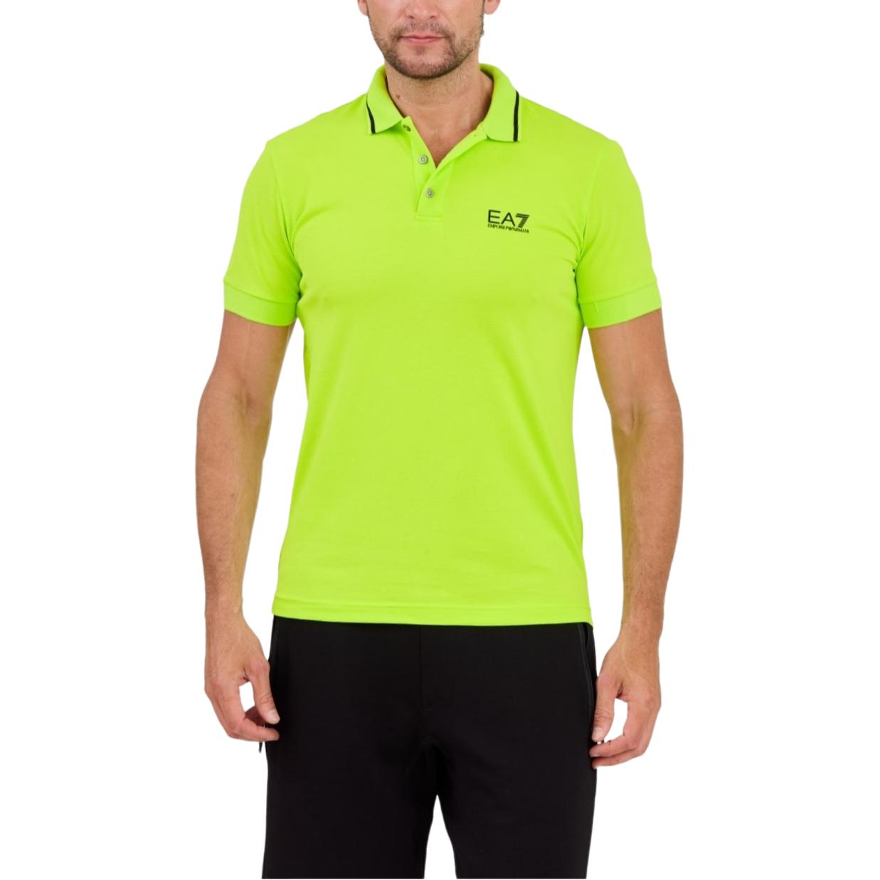 

Поло EA7 мужское EMPORIO ARMANI, зеленый