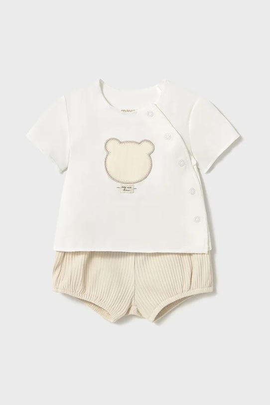 

Хлопковый комплект для малышей Mayoral Newborn, бежевый