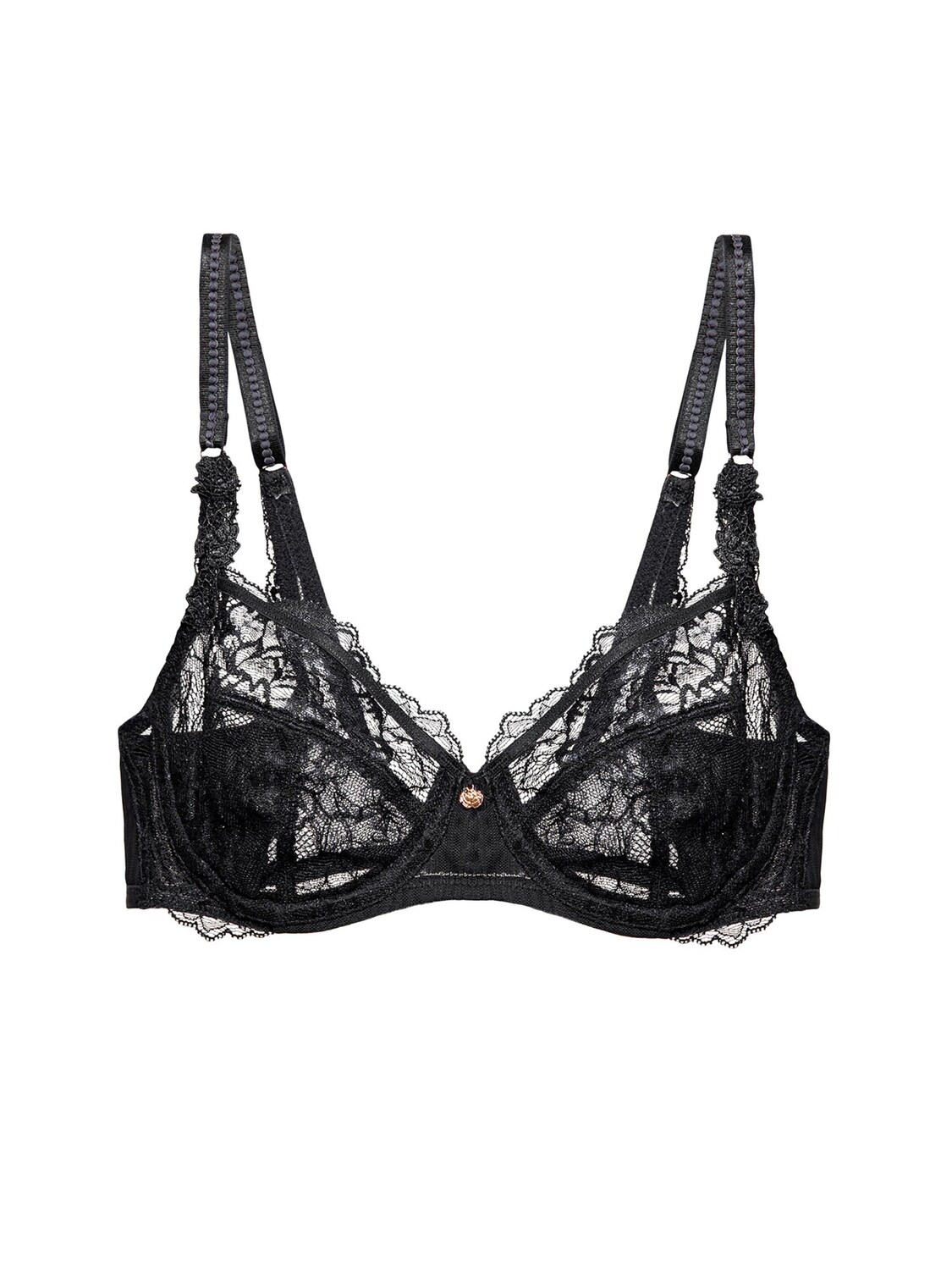 

TRIUMPH Бюстгальтер балконет в черном цвете