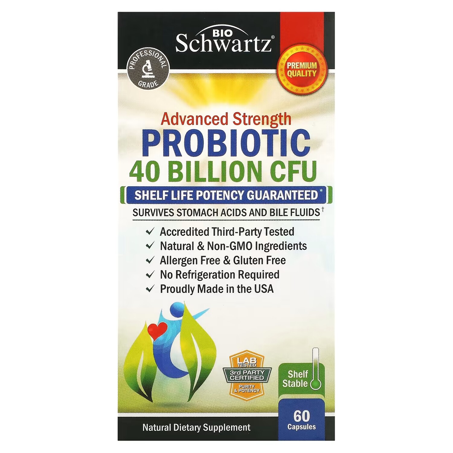 

Пробиотик BioSchwartz Advanced Strength, 60 капсул