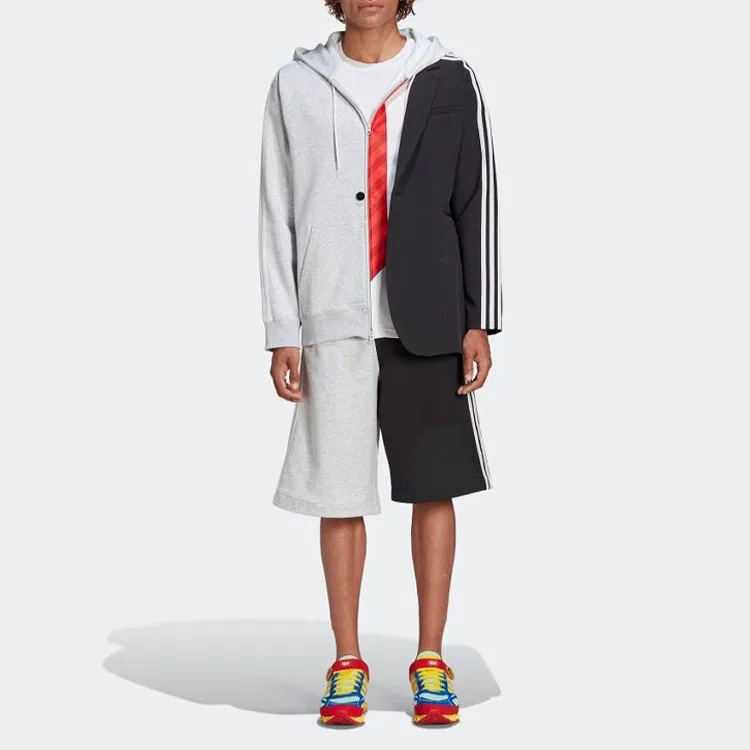 Adidas Originals Шорты мужские Kerwin Frost Collection Casual, цвет светло-серый/черный — фото 4