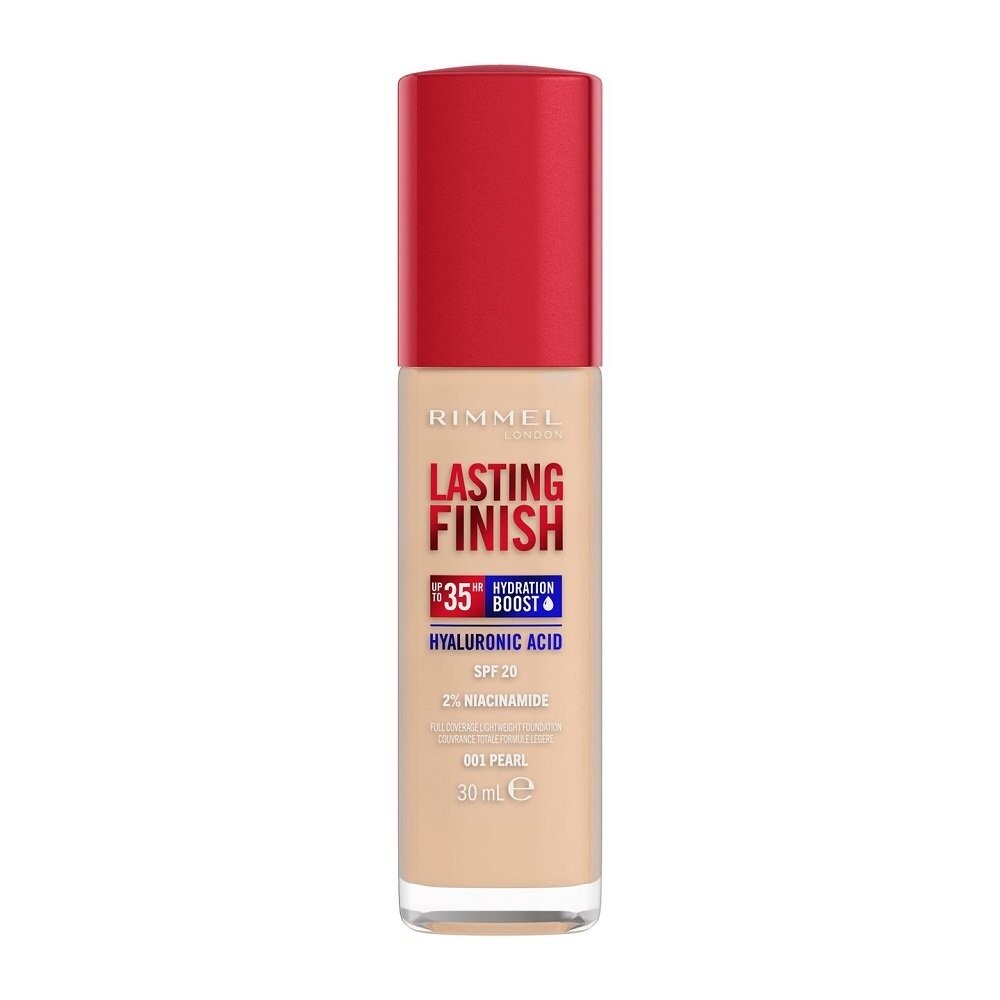 

Rimmel, Lasting Finish 35h, тональный крем для лица, Spf20, оттенок 001 Pearl, 30 мл