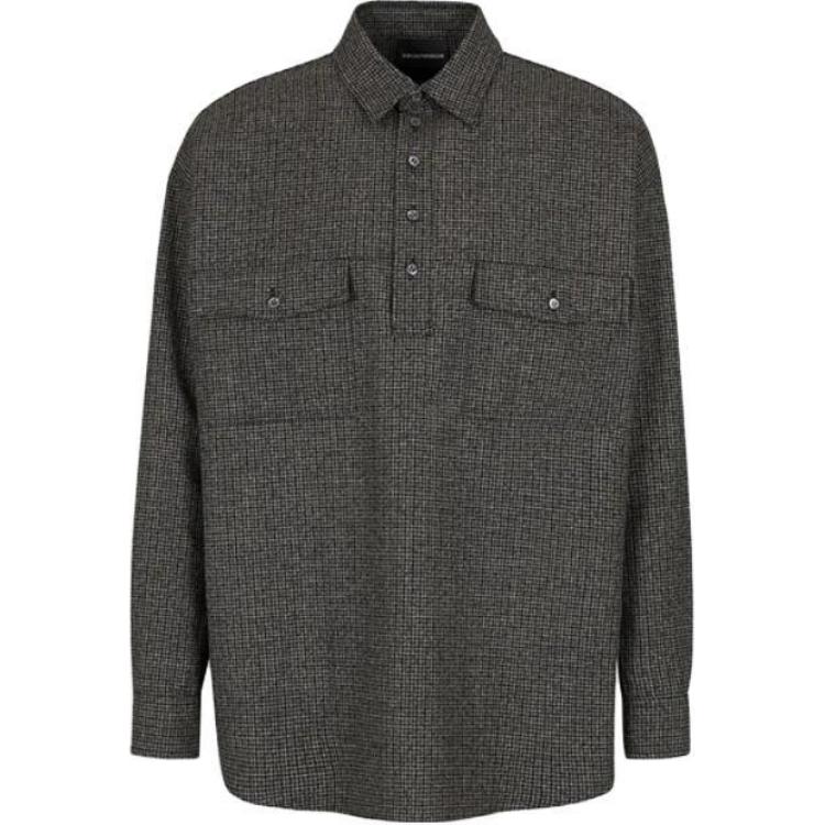 

EMPORIO ARMANI Синяя поло для мужчин, Синий, EMPORIO ARMANI Синяя поло для мужчин