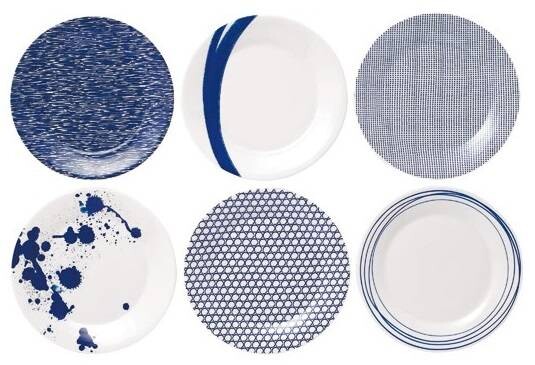 

Тарелки для завтрака pacific, набор из 6 шт. Royal Doulton, белый