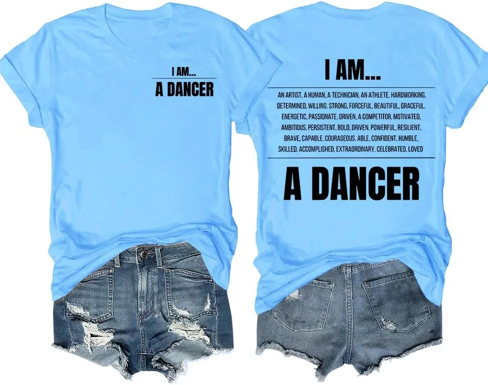 Футболка unisex i am a dancer