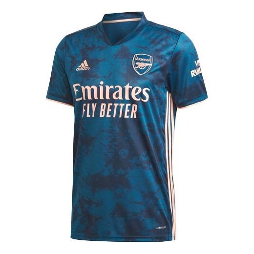

Футболка спортивная футбольные майки sw fan edition 20 21 сезон arsenal away Adidas, синий