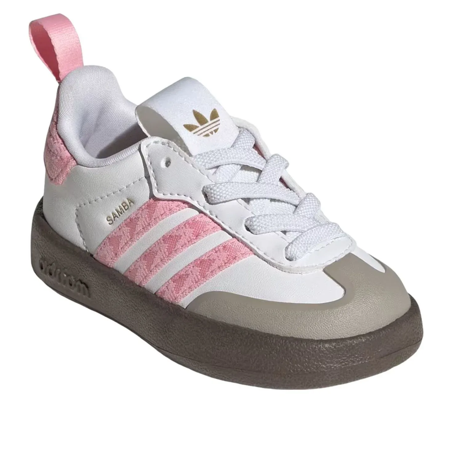 Кроссовки (TD) Adidas Smaba 'Cloud White Light Pink' — фото 2