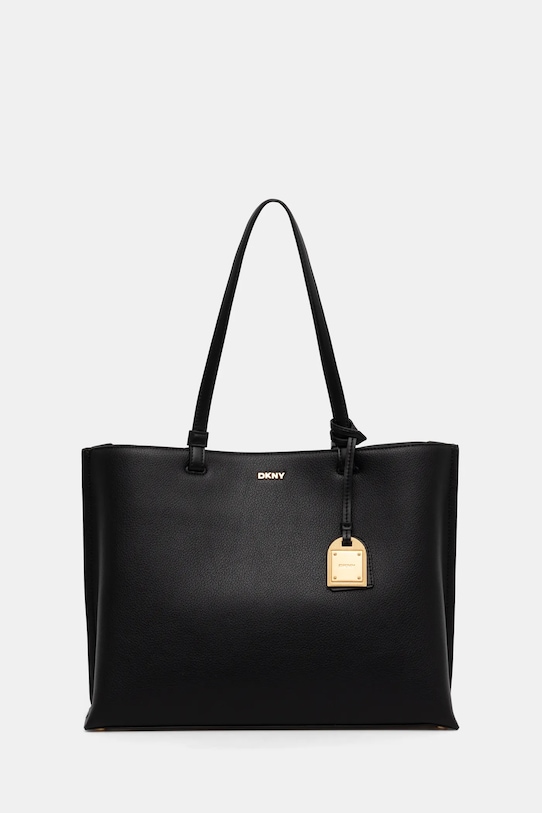 

Кожаная сумка Dkny, черный