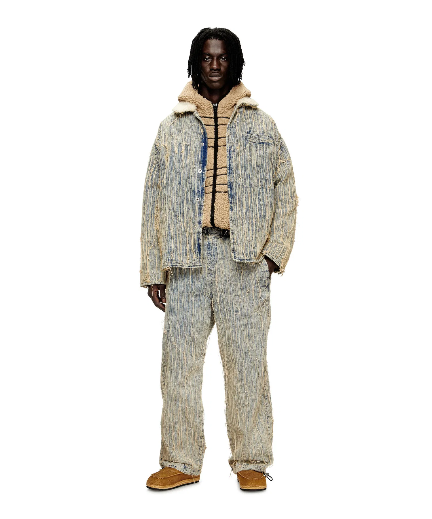 Мужские джинсы RELAXED D-MARTIAL-S4 — фото 4