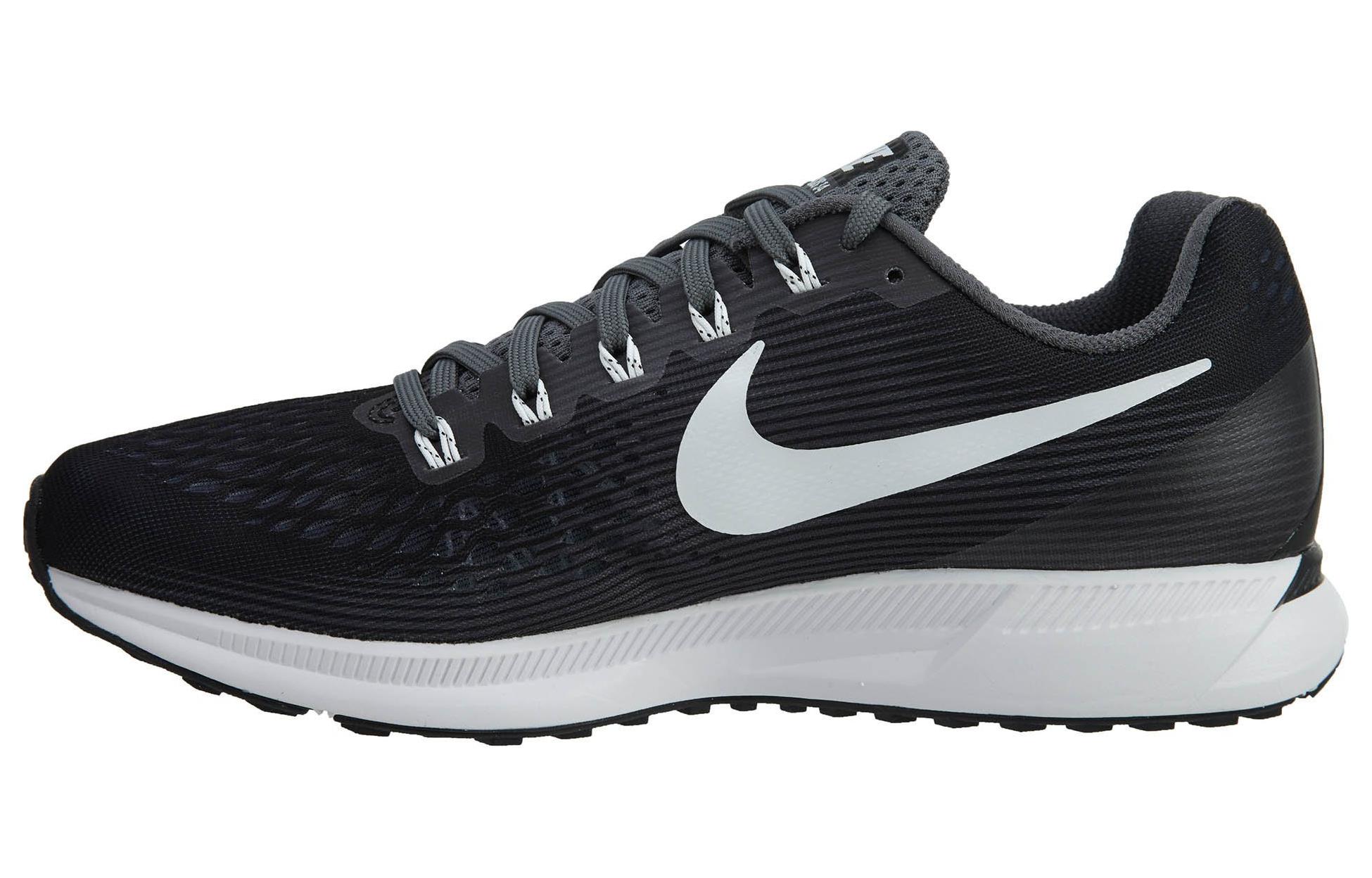 

Nike Кроссовки Pegasus 34 с низким верхом, противоскользящие, износостойкие, мужские, серо-белые