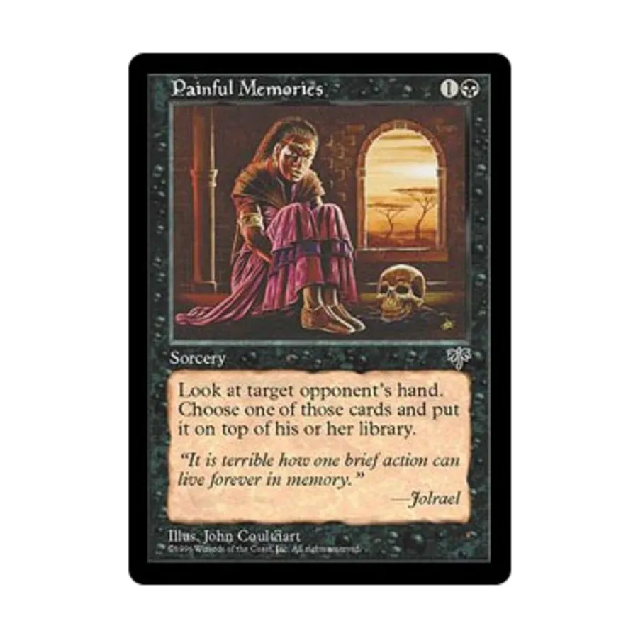 

CCG Болезненные воспоминания (U), MTG - Mirage